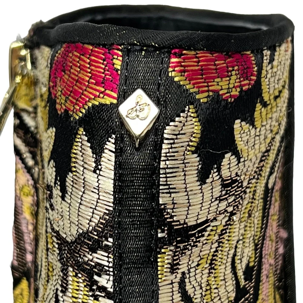 Sam Edelman women's Taye Jacquard floral embroidered ankle booties size 6.5 NWT - Picture 11 of 15